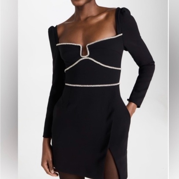 Self-Portrait Dresses & Skirts - Like New Self Portrait Black Mini Dress, size 4